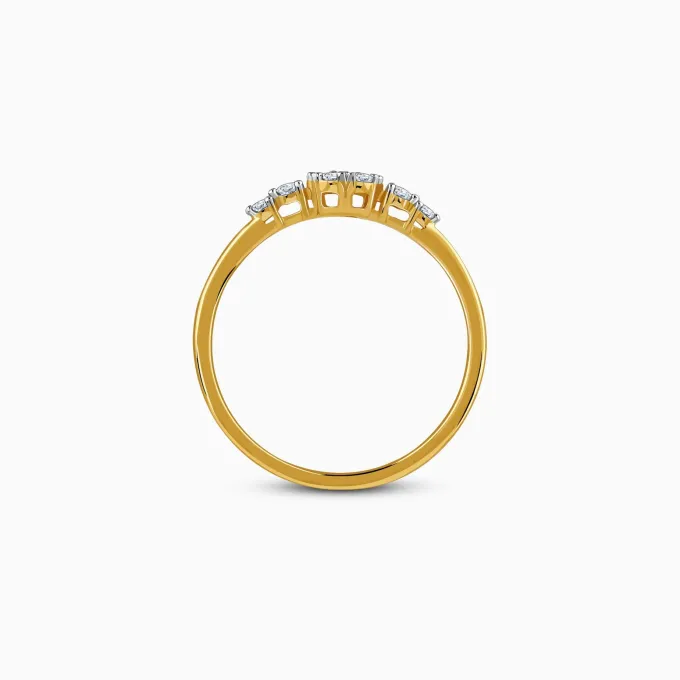 Gold Blossera Lab Grown Diamond Ring