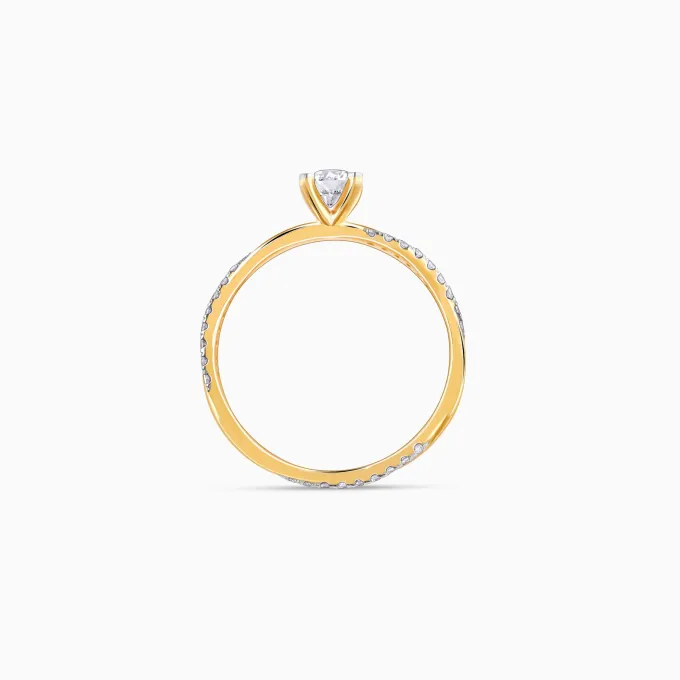 Gold Bold Beauty Diamond Ring