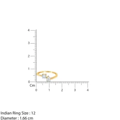 Gold Bonded Souls Lab Grown Diamond Ring
