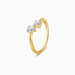 Gold Bonded Souls Lab Grown Diamond Ring