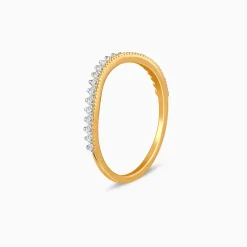 Gold Celeste Bezel Lab Grown Diamond Ring