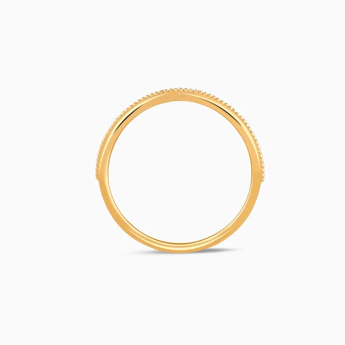 Gold Celeste Bezel Lab Grown Diamond Ring
