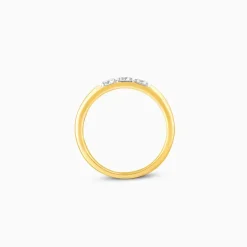 Gold Celestial Radiance Diamond Ring