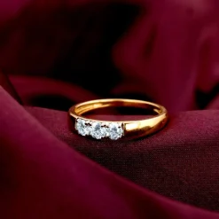 Gold Celestial Radiance Diamond Ring