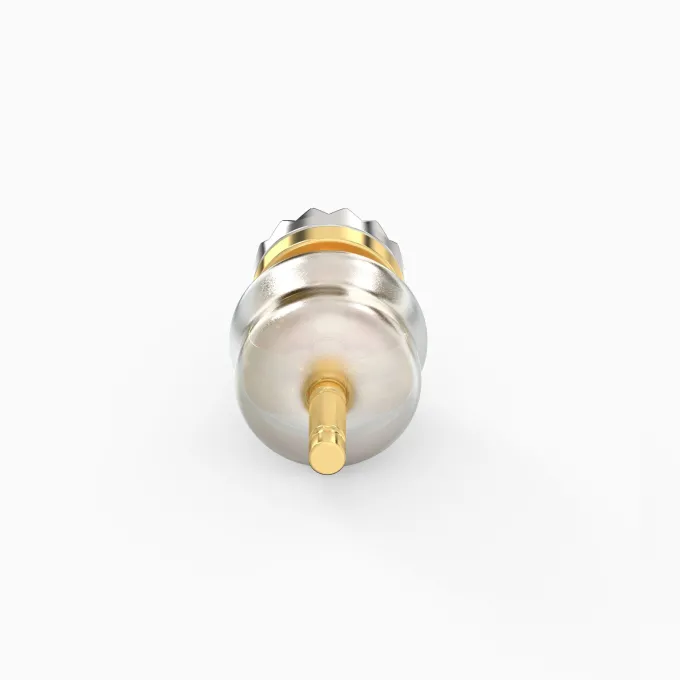 Gold Classic Diamond Stud Earrings