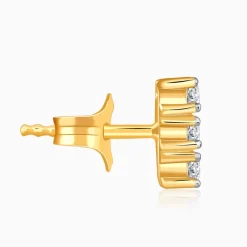 Gold Classic Line Lab Grown Diamond Earrings