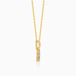 Gold Classic Line Lab Grown Diamond Pendant