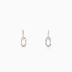 Gold Classic Shine Lab Grown Diamond Earrings