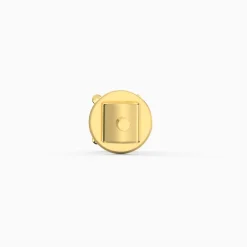 Gold Classic Solitaire Diamond Stud Earrings