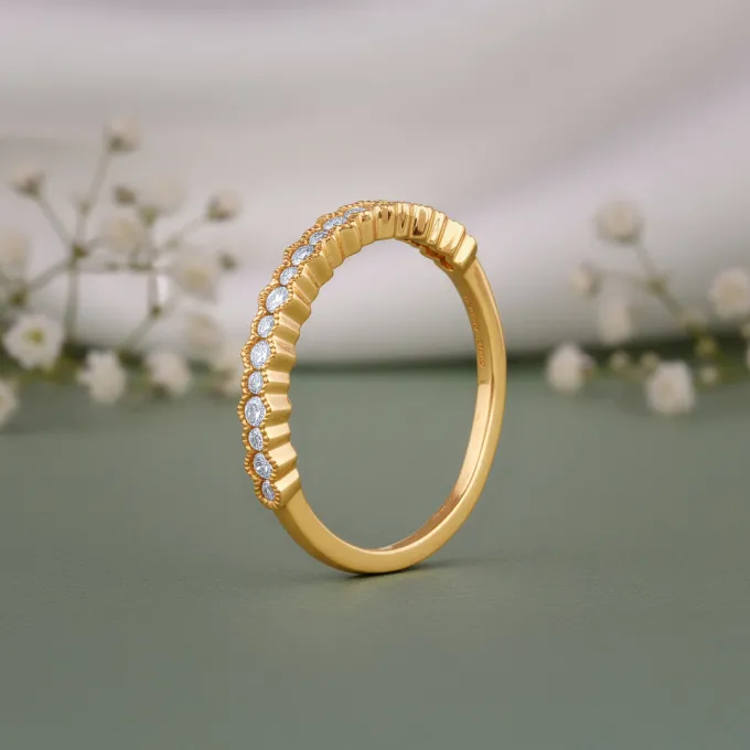 Gold Classic Whisper Lab Grown Diamond Ring