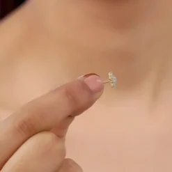 Gold Daisy Delight Diamond Studs