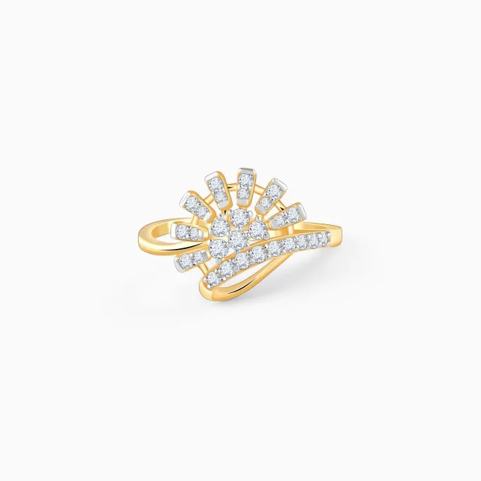 Gold Dawnlight Lab Grown Diamond Ring