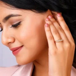 Gold Dazzling Diamond Ring