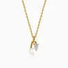 Gold Divine Trace Lab Grown Diamond Pendant