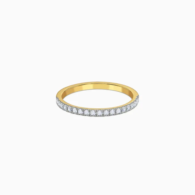 Gold Effortless Flex Lab Grown Diamond Ring (Size 12)