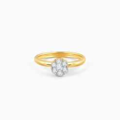 Gold Elegant Spark Diamond Ring