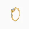 Gold Enchante Lab Grown Diamond Ring