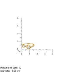 Gold Enchante Lab Grown Diamond Ring
