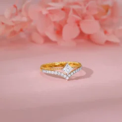 Gold Enigma Layered Lab Grown Diamond Ring