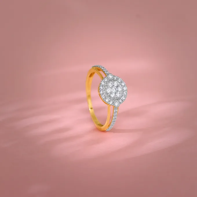 Gold Epireal Lab Grown Diamond Ring