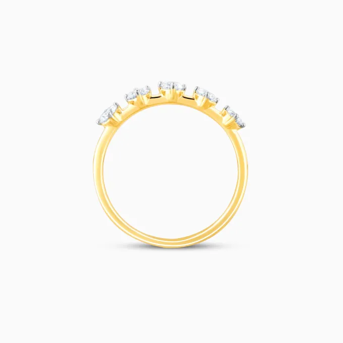 Gold Eternally Treasured Diamond Ring