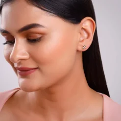 Gold Everbloom Lab Grown Diamond Studs