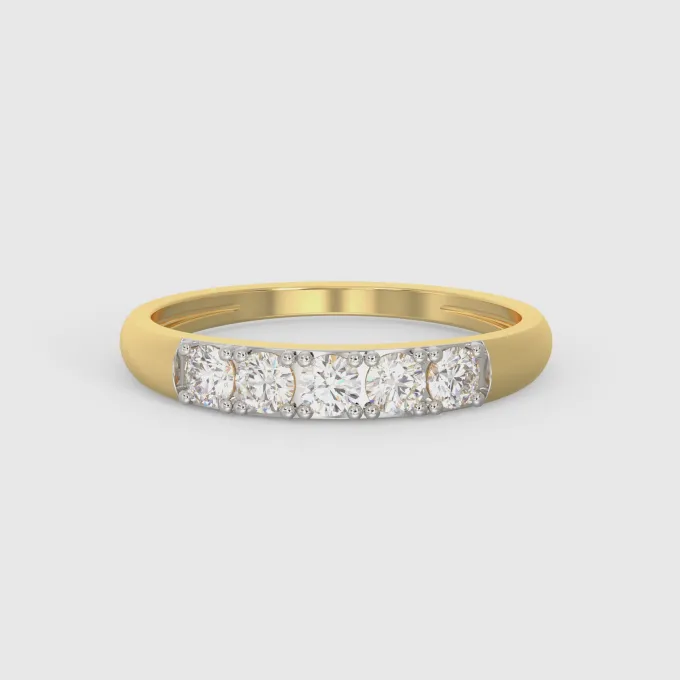 Gold Everlasting Radiance Diamond Ring