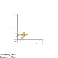 Gold Everleaf Lab Grown Diamond Ring
