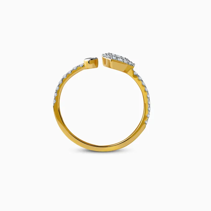 Gold Evermore Lab Grown Diamond Ring