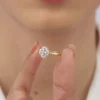 Gold Fleurir Diamond Ring