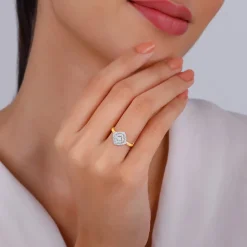 Gold Forever Yours Diamond Ring