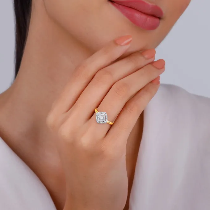 Gold Forever Yours Diamond Ring