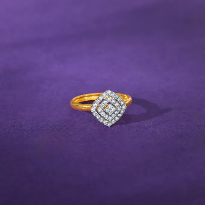 Gold Forever Yours Diamond Ring