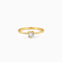 Gold Glamorous Grace Lab Grown Diamond Ring