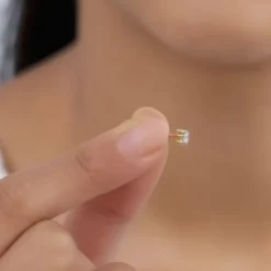 Gold Glitterbomb Diamond Studs