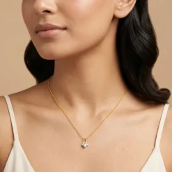 Gold Grazia Lab Grown Diamond Pendant