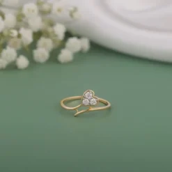 Gold HeartPop Lab Grown Diamond Ring