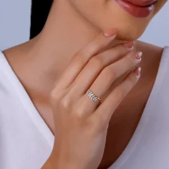 Gold Infinite Moments Diamond Ring
