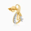 Gold Infinitude Lab Grown Diamond Earrings