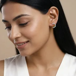 Gold Leoni Lab Grown Diamond Earrings