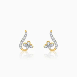 Gold Liora Lab Grown Diamond Earrings
