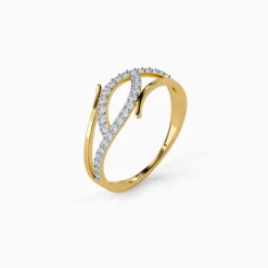 Gold Lumen Gaze Lab Grown Diamond Ring (Size 12)