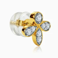 Gold Luna Spark Lab Grown Diamond Earrings