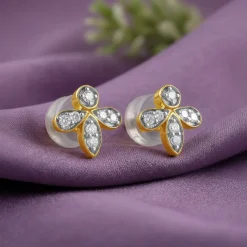 Gold Luna Spark Lab Grown Diamond Earrings