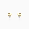 Gold Luv Lab Grown Diamond Studs