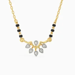 Gold Mellow Diamond Mangalsutra