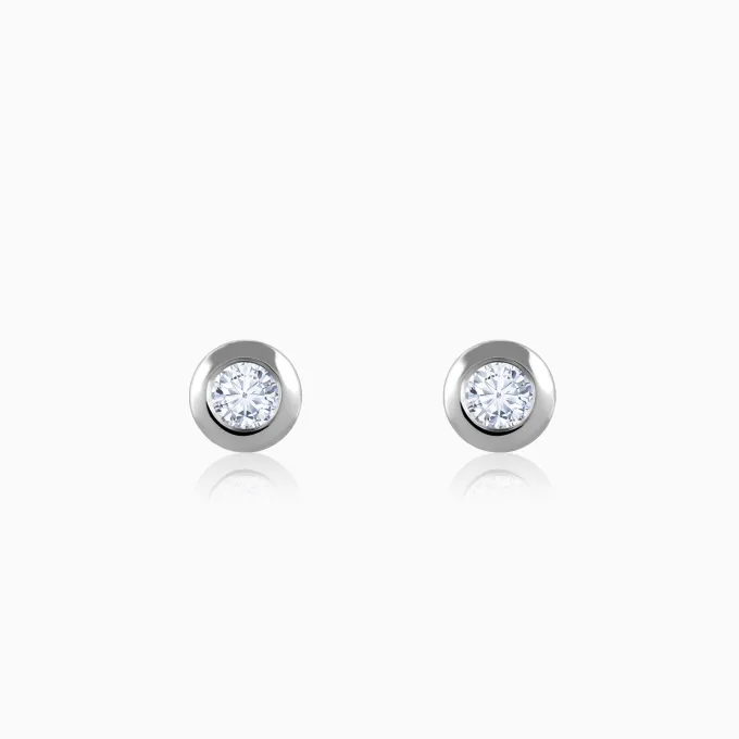 Gold Mimo Lab Grown Diamond Stud Earrings