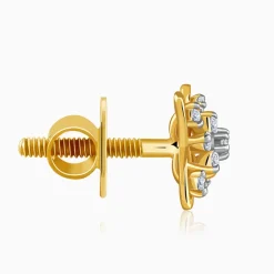 Gold Mirelle Lab Grown Diamond Earrings