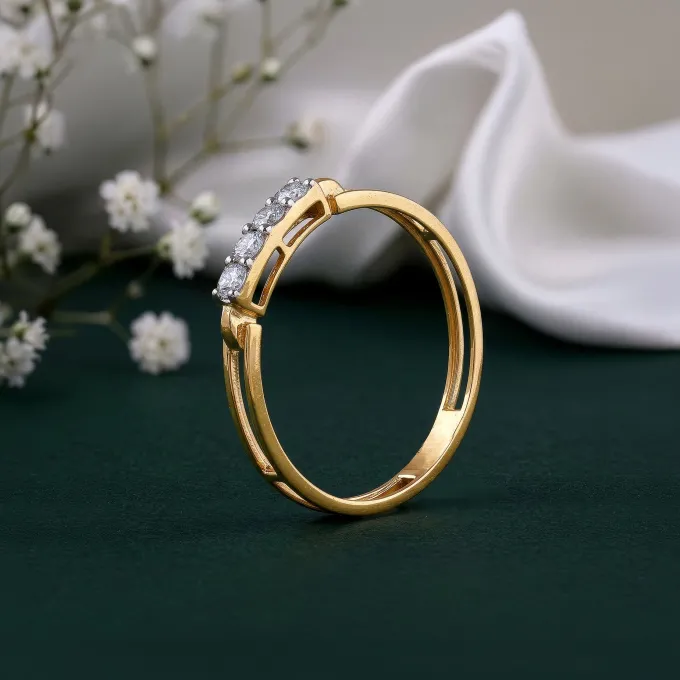 Gold Muse Mode Lab Grown Diamond Ring (Size 12)