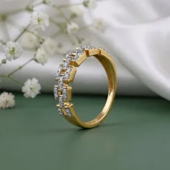 Gold Nexus Lab Grown Diamond Ring (Size 12)